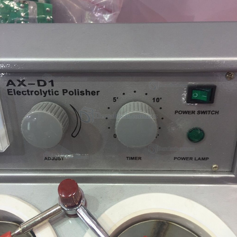 Aixin AX-D1 Pulidora electrolítica de laboratorio dental con dos agua